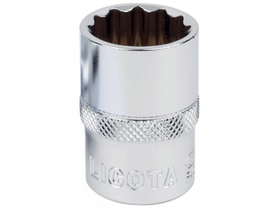 Головка торцевая 12гр. 1/4" 12 мм от LICOTA Головка торцевая 12гр. 1/4" 12 мм