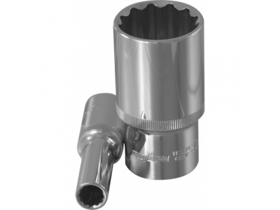 Головка торцевая 12 гранная глубокая 1/2"DR 17мм., Ombra 112217 от OMBRA Головка торцевая 12 гранная глубокая 1/2"DR 17мм., Ombra 112217