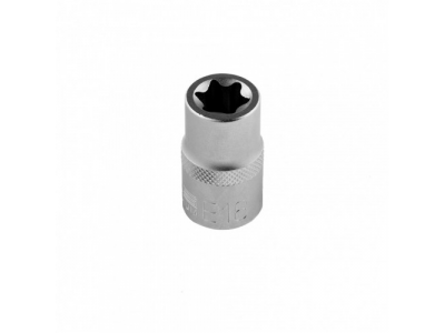 Головка торцевая 1/2, Е16, CrV Stels