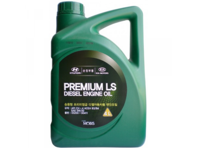 HYUNDAI 5W30 PREM LS DIESEL CH-4 (4Л) МАСЛО МОТОРНОЕ от MOBIS HYUNDAI 5W30 PREM LS DIESEL CH-4 (4Л) МАСЛО МОТОРНОЕ